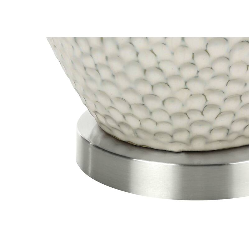 Lighting, 28"h, Table Lamp, Cream Ceramic, Ivory / Cream Shade, Contemporary
