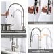 preview thumbnail 37 of 87, WOWOW Single Handle Gooseneck Pull Down Sprayer Kitchen Faucet