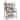 Costway 3-Tier Microwave Stand with Storage Shelves Heavy-Duty Metal - See Details