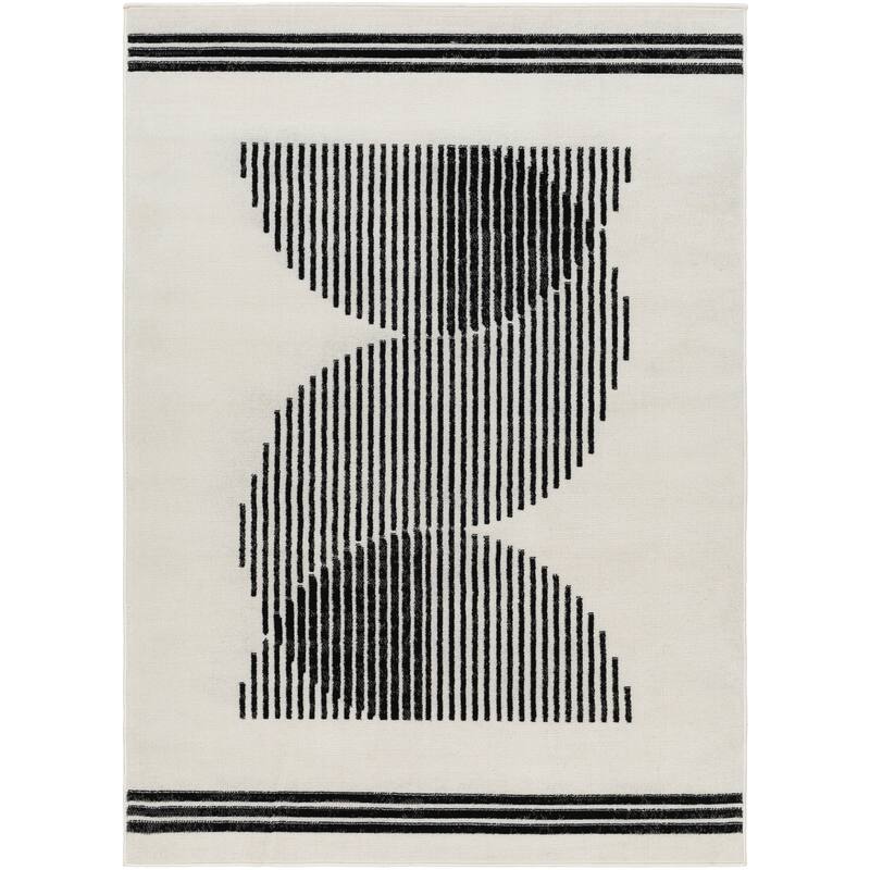 Livabliss Pisa Mid-Century Geometric Area Rug