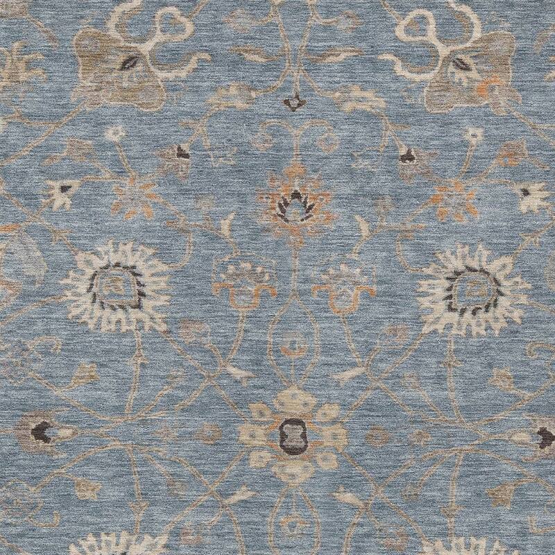 HomeRoots Floral Traditional Rectangle Outdoor Rug