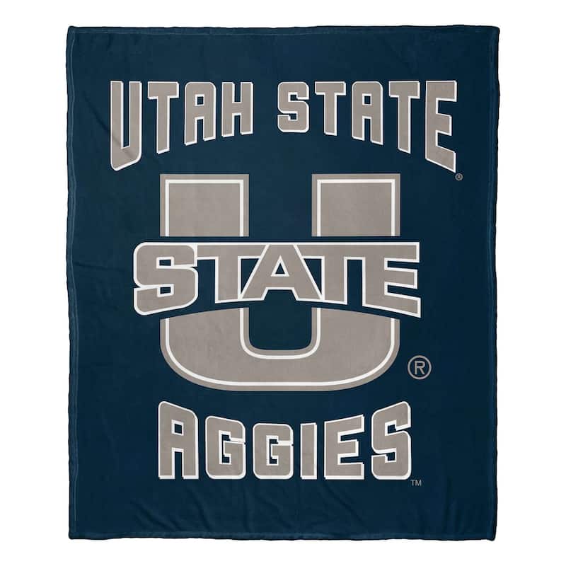 NCAA Mountain West Alumni Silk Touch Throw Blanket - 50" x 60" - Utah State