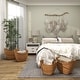 preview thumbnail 27 of 81, Handmade Dried Plant Wicker Contemporary Storage Basket
