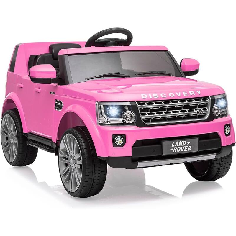 12V Ride on Car for Kids - Pink