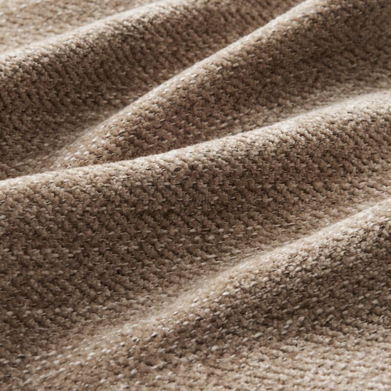 GDF Studio - May Modular Modern Chenille L-Shaped Sectional Sofa with Ottoman and Tufted Cushion Backrest