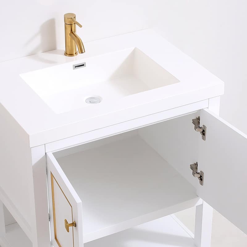Davis 30" Single Bathroom Vanity Set