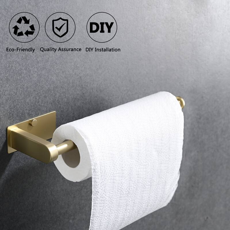2-Piece Under Cabinet Wall-Mount Paper Towel Holder
