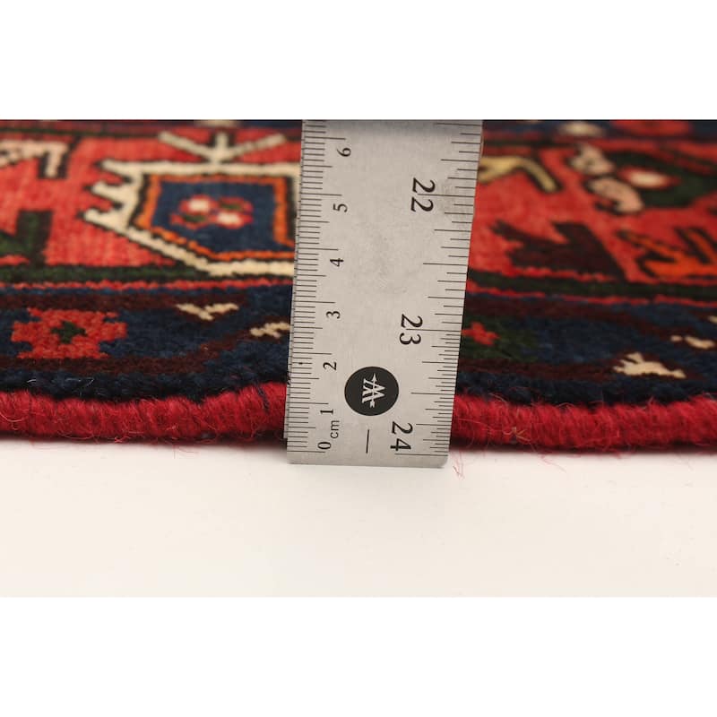 ECARPETGALLERY Hand-knotted Andelz Black Wool Rug - 4'7 x 7'1