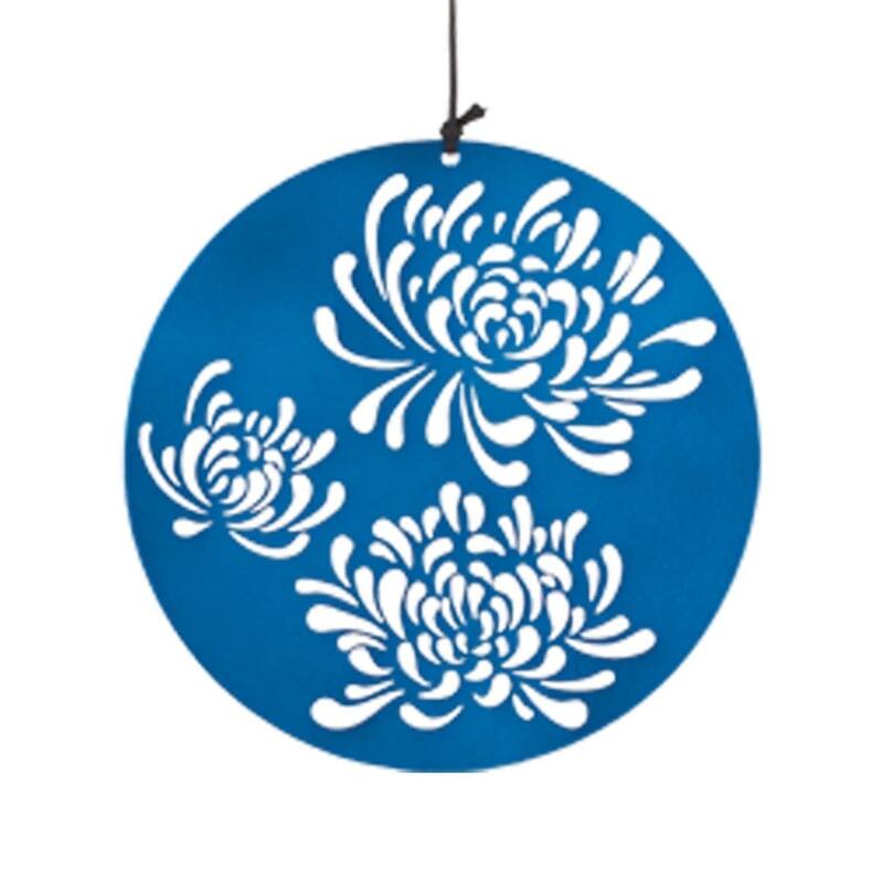 Garden Solar Chime 35" - Flower