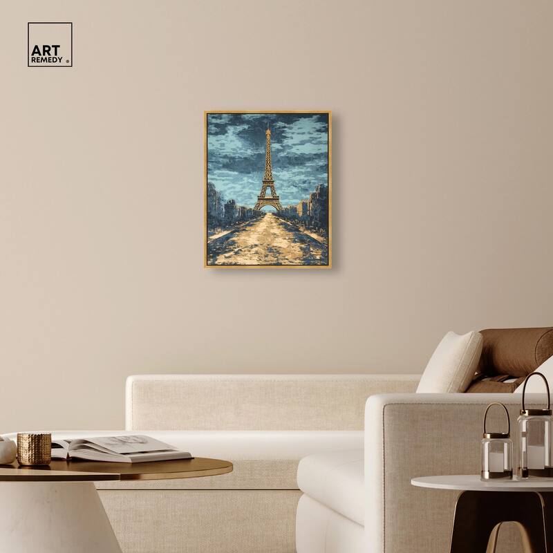 Textured Paris Embroidery Canvas by Art Remedy
