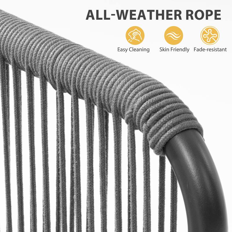 Pellebant Outdoor Sectional Sofa Patio Conversation Seating Set