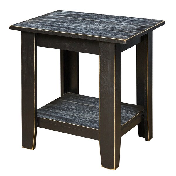 Country style cheap end table