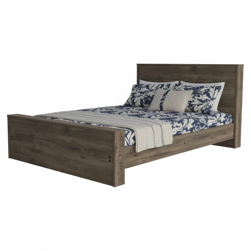 Full Dark Brown Bed