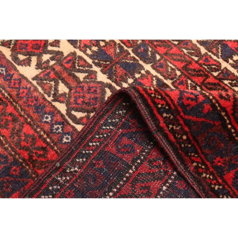 ECARPETGALLERY Hand-knotted Teimani Beige Wool Rug - 2'10 x 4'7