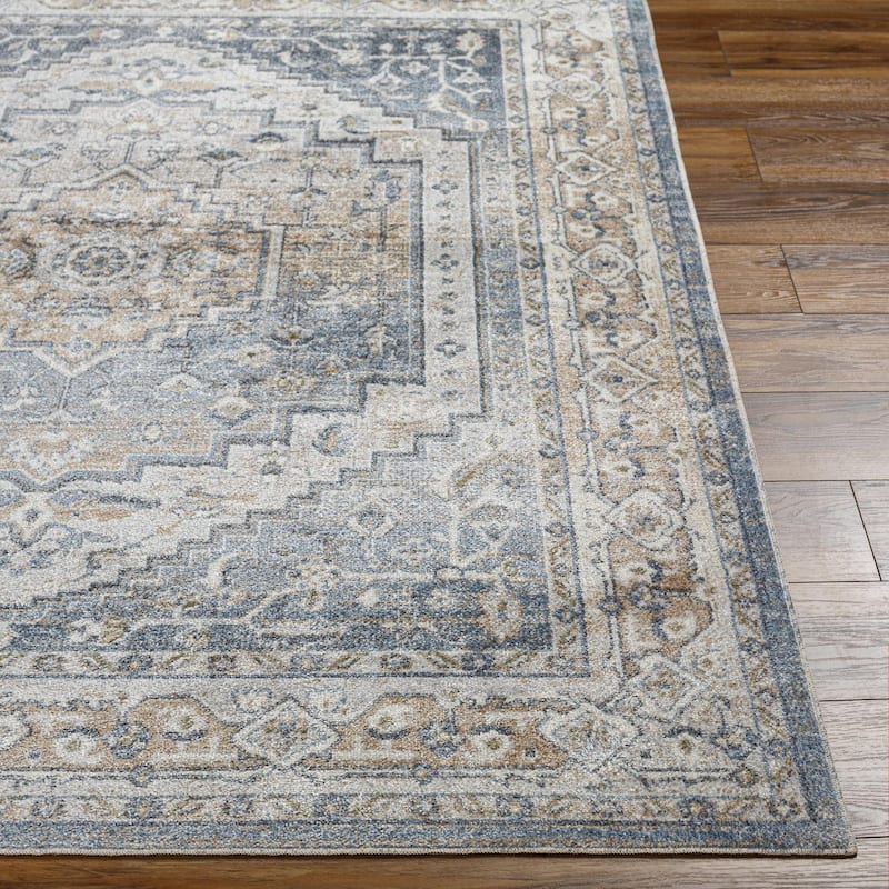 Livabliss Lillian Traditional Washable Area Rug.