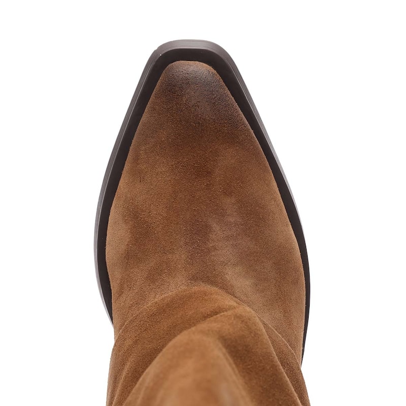 ASH Lewis Foldover Suede Tall Boot