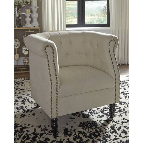 Jacquelyne Barrel Accent Chair - 33"W x 30"D x 31"H