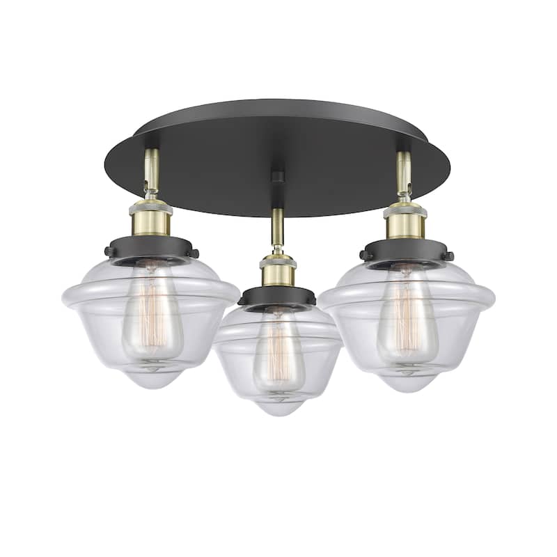 Innovations Lighting Oxford - 3 Light 18" Flush Mount