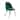Modern Dining Chair Velvet Side Chairs with Metal Legs(Set of 2), Retro Green