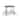 Holsen 42" Square Rigid Balcony Height Table - 42" Square