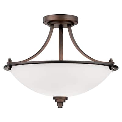 Millennium Lighting Bristo Metal 3 Light Pendant Fixture in Multiple Finishes