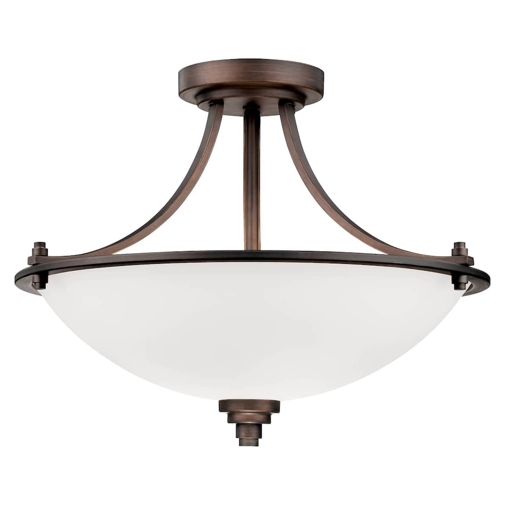 Millennium Lighting Bristo Metal 3 Light Pendant Fixture in Multiple Finishes