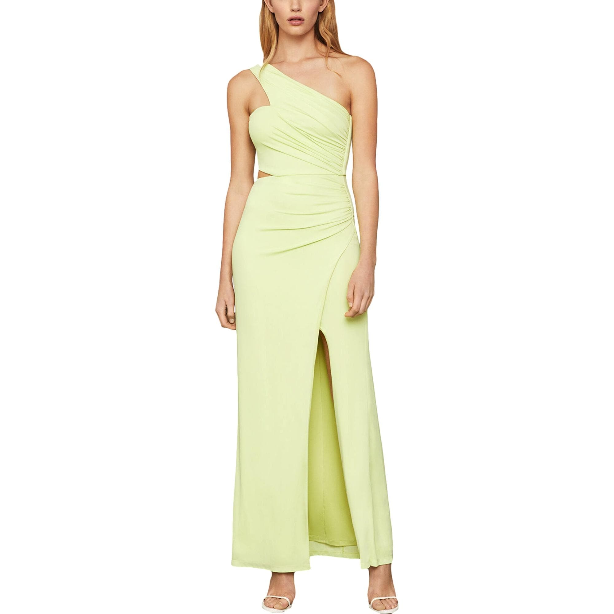 Bcbg Max Azria Womens Evening Dress One Shoulder Cut Out Lime Sherbert Overstock 31841025 She's late and she's not yet prepared for the wedding! bcbg max azria womens evening dress one shoulder cut out lime sherbert