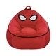 preview thumbnail 1 of 1, Marvel Spiderman Kids Foam Filled Bean Bag Chair