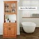 preview thumbnail 27 of 36, Living Skog Galiano 73'' Pantry Kitchen Storage Cabinet