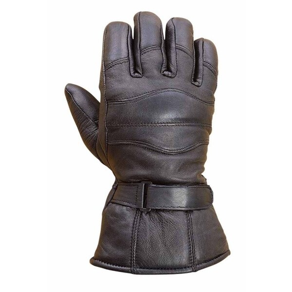 Shop Mens Sheep Leather Winter Motorcycle Biker Riding Gloves Black G9 Ships To Canada Overstock 11973684