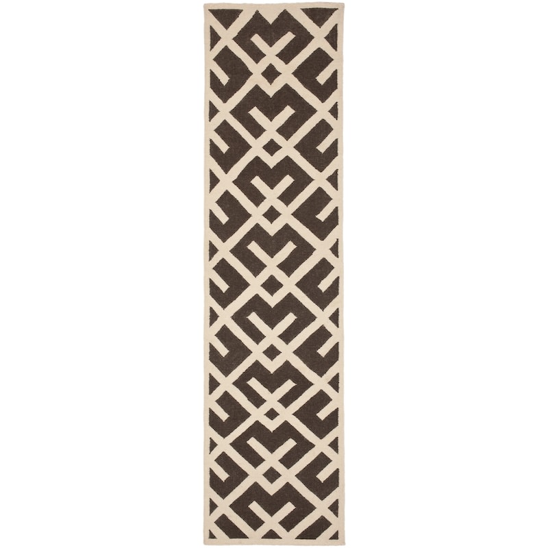 SAFAVIEH Handmade Flatweave Dhurries Eildine Modern Moroccan Wool Rug