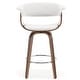 preview thumbnail 52 of 186, 26"/29" Faux Leather Swivel Bar Stools, Wood Counter Stool