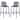 Frond and Form 29.5 Inch  Outdoor Bar Stool (Set of 2)