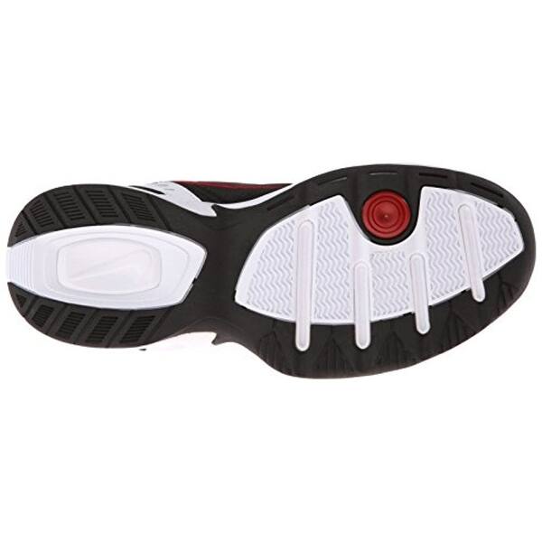 New Nike Men S Air Monarch Iv Cross Trainer White Black 13 4e White Black Varsity Red Overstock