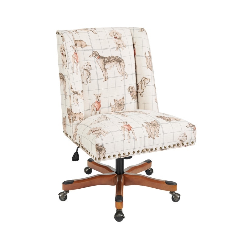 Linon violet office chair online