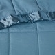 preview thumbnail 3 of 4, Madison Park Cambria Oversized Down Alternative Blanket with Satin Trim