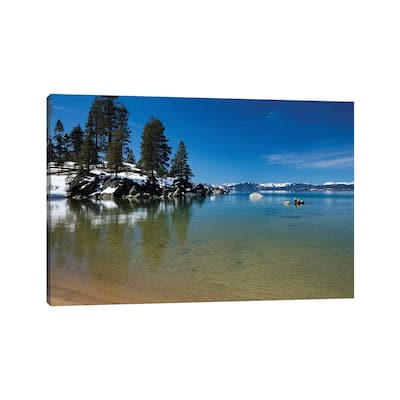 iCanvas "Scenic View Of Lake Tahoe, California, USA" by Panoramic Images Canvas Print