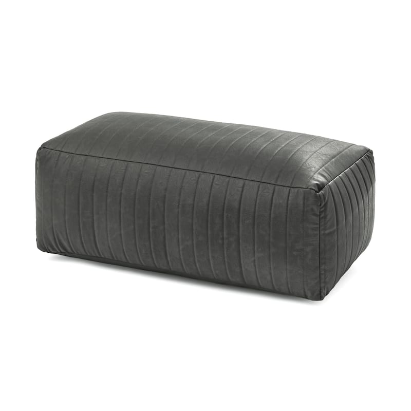 Jani Footrest Bench Ottoman Pouf - Handcrafted for Seating, Footrest, Home Decor for Living Room, Bedroom Pouf