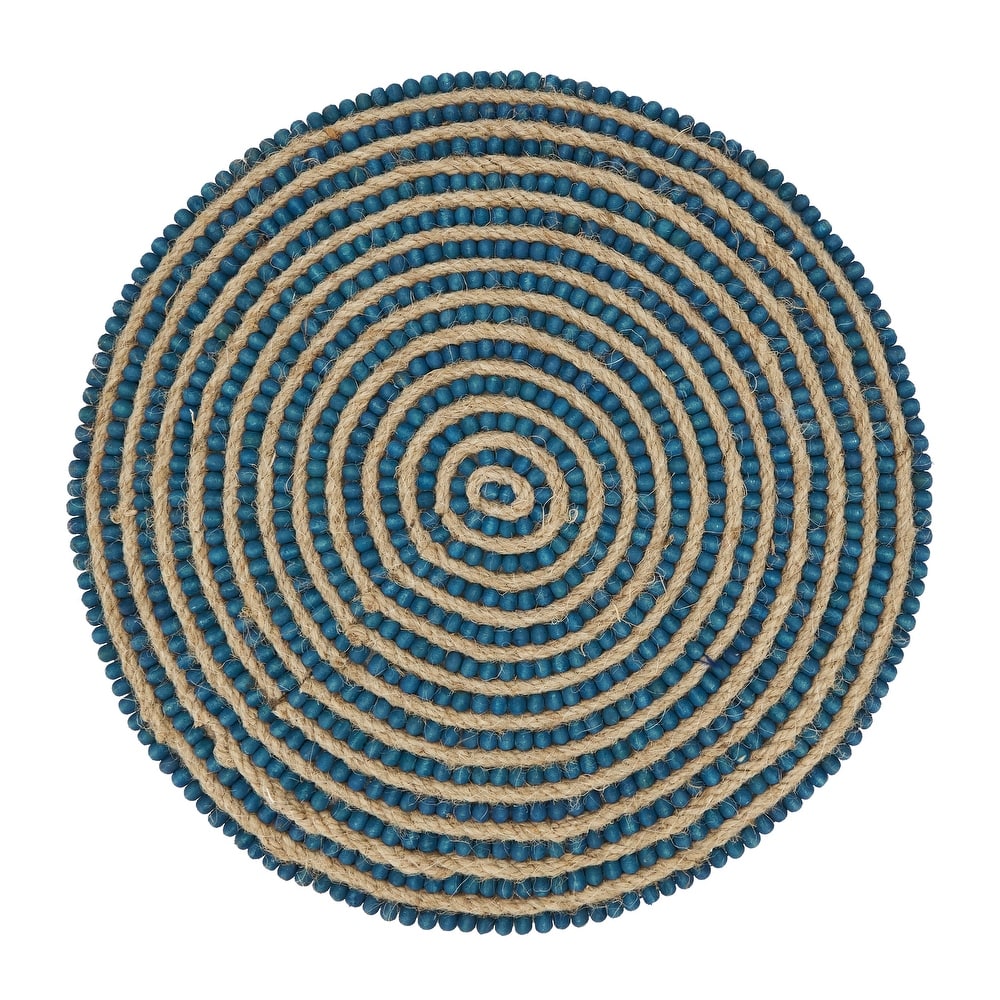 Beaded Spiral Swirl Placemat (Set of 4)