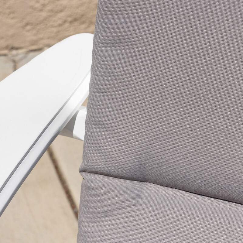 Roomfitters Malibu Adirondack Chair Cushion with Ties, Water-Resistant Fabric