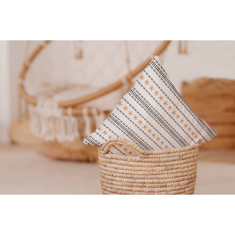 Dainty Stripes Decorative Throw Pillow