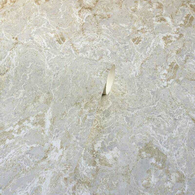 Arthouse Evonne Neutral Marble Patina Wallpaper