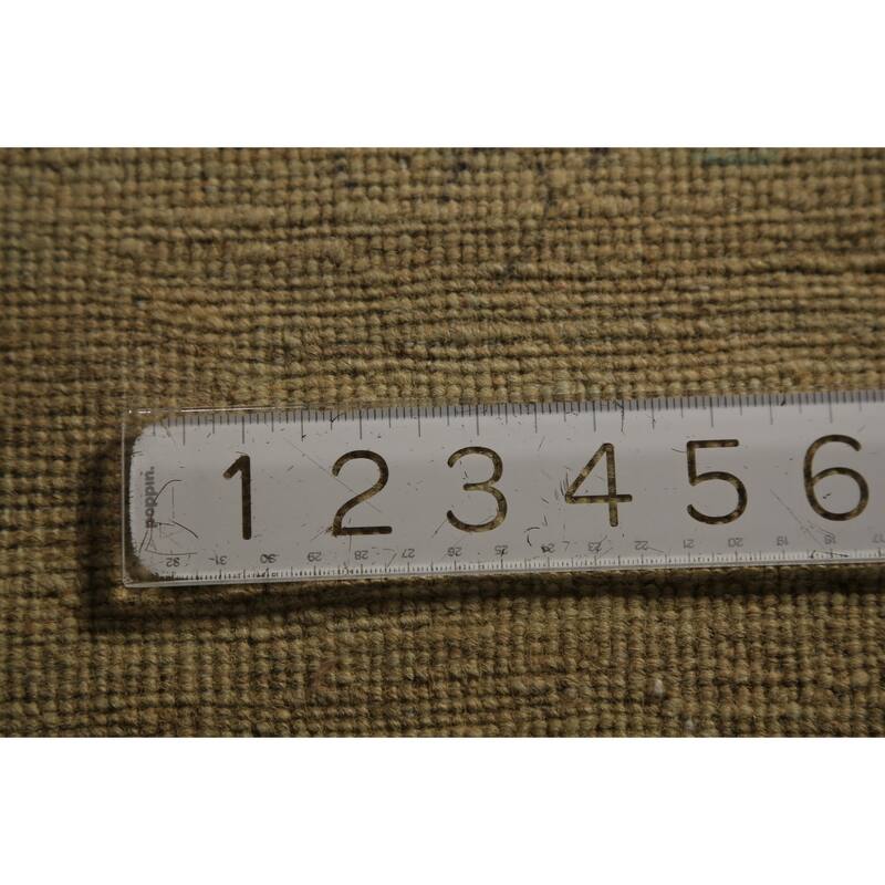 Striped Gabbeh Modern Rug Hand-Knotted Wool Carpet - 2'8" x 4'0"