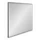Rhodes Framed Decorative Wall Mirror - 28.75x28.75 - Silver
