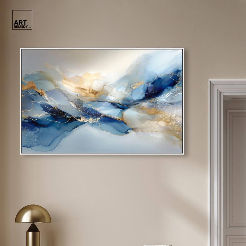 Postmodern Flow I Canvas by Art Remedy