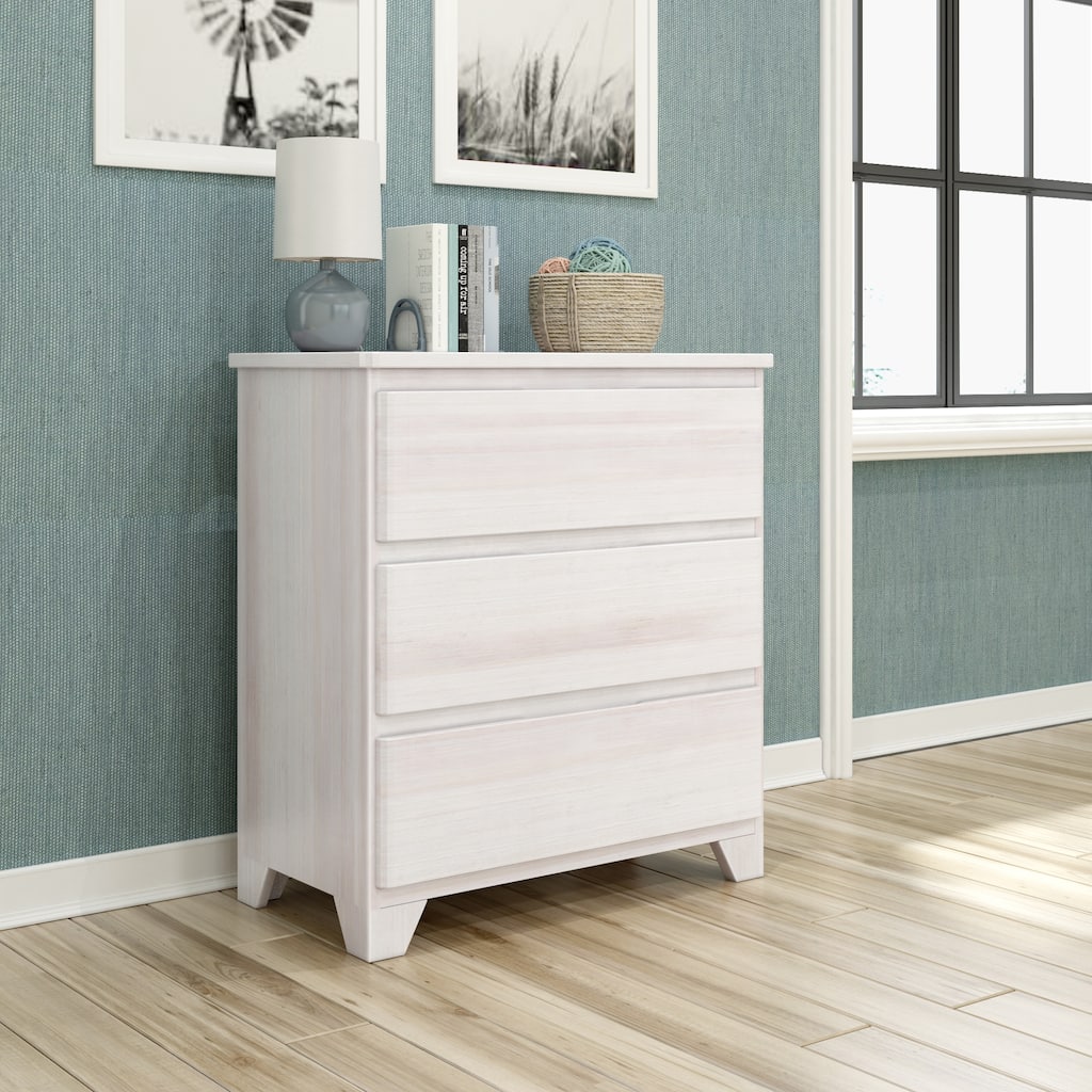 Max and Lily Farmhouse 3 Drawer Dresser