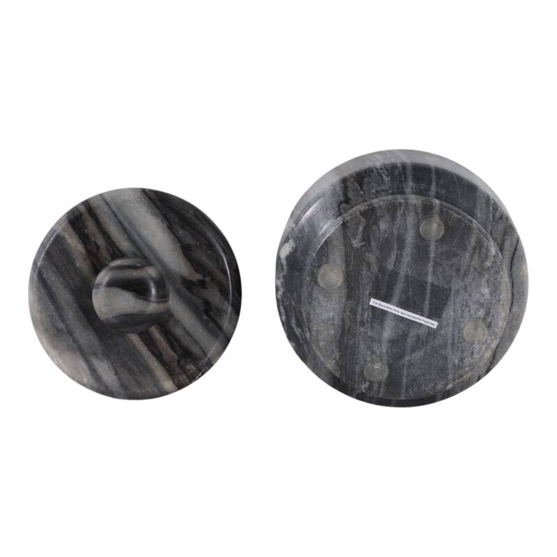 Stone Marble Decorative Jar Carved Tall Versatile Accent Display