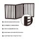 preview thumbnail 11 of 16, 3-Panel Indoor Foldable Dog Gate - 55x24-Inch MDF Freestanding Pet Fence