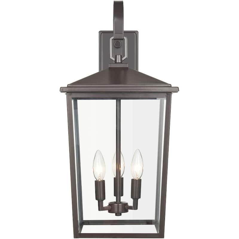 Millennium Lighting Fetterton 3 Light 24" Tall Outdoor Wall Sconce