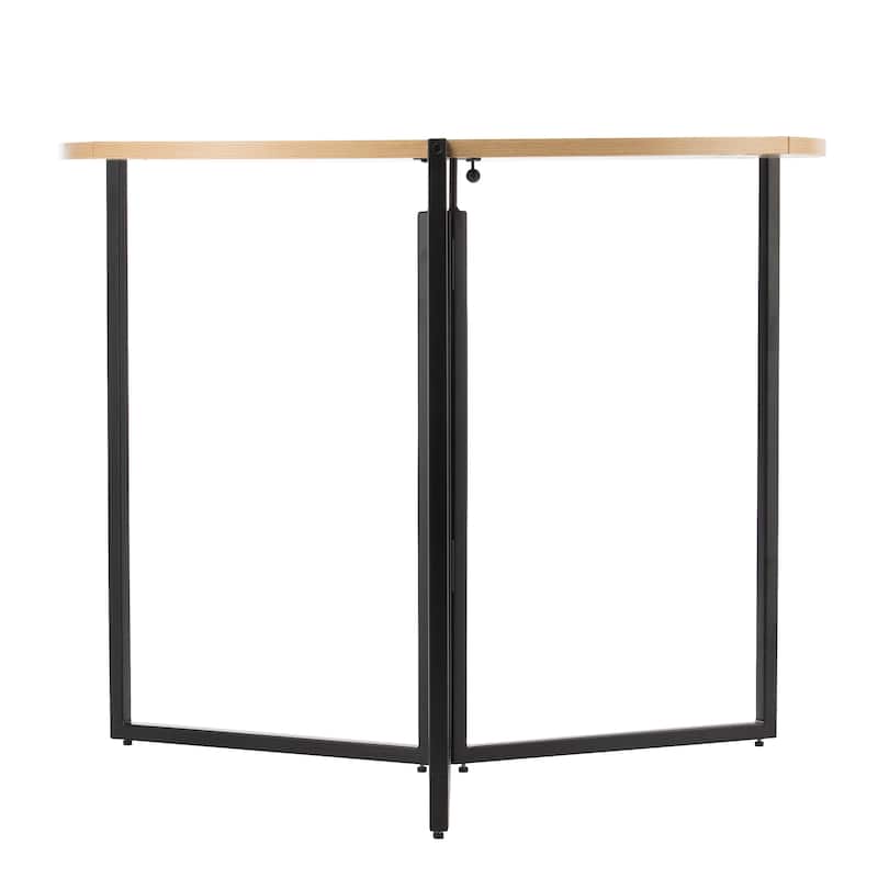 SEI Furniture Landon Round Folding Dining Table